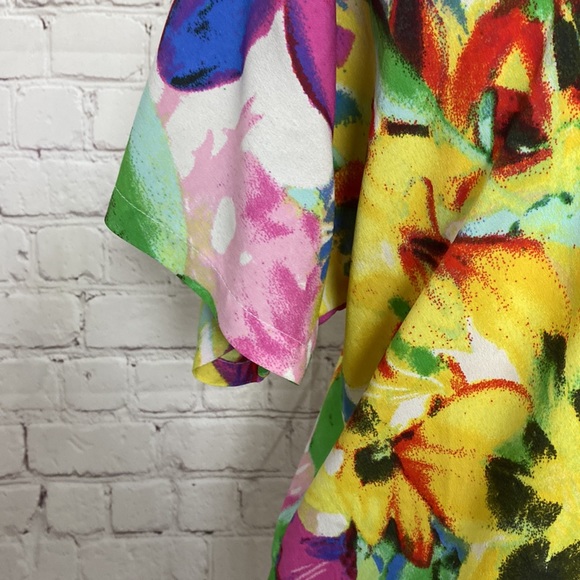 [JESSICA SIMPSON] Sheer Button Up/Tie up Blouse Size XS - Picture 6 of 8